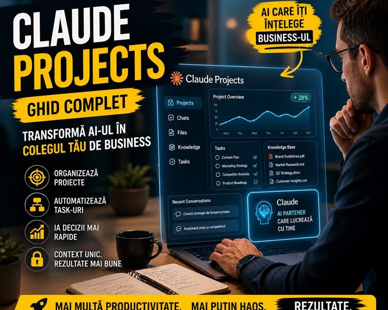 Cum folosești Claude Project pentru a-ți organiza munca