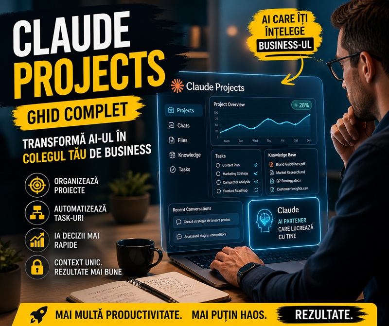 Cum folosești Claude Project pentru a-ți organiza munca