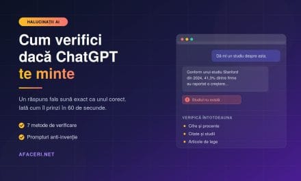 Halucinațiile AI: cum verifici dacă ChatGPT te minte