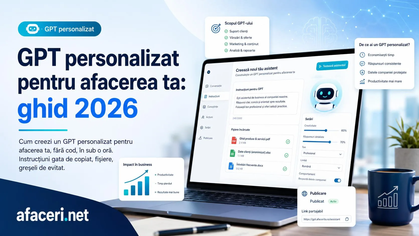 GPT personalizat: cum îți construiești propriul asistent ChatGPT