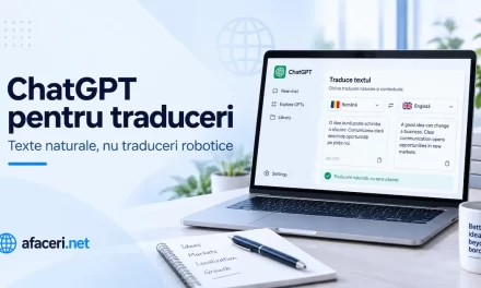 ChatGPT pentru traduceri: cum obții texte naturale, nu traduceri mot-a-mot