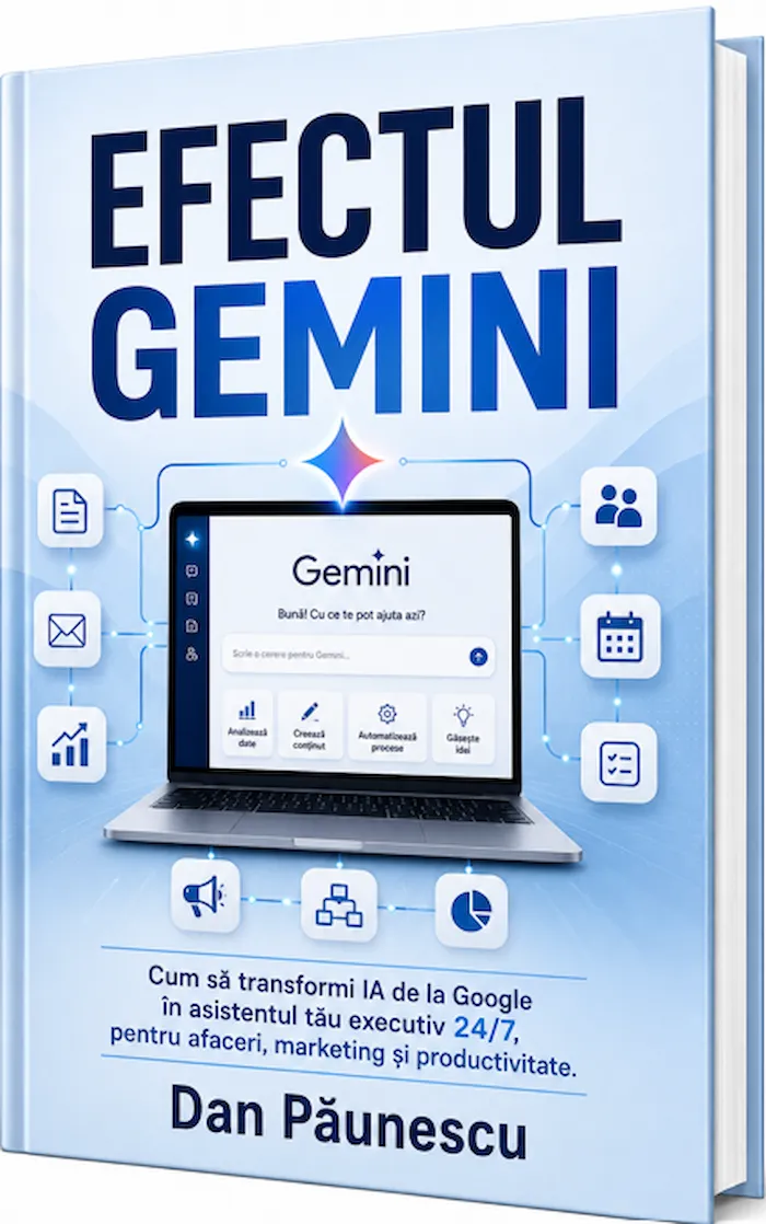 Coperta eBook Efectul Gemini - 80 de pagini despre Gemini în limba română