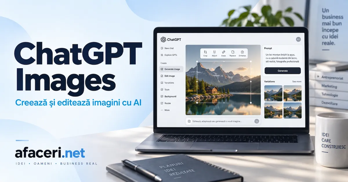 ChatGPT Images: cum creezi și editezi imagini cu AI, pas cu pas