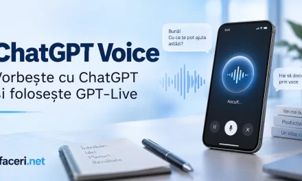 ChatGPT Voice: cum vorbești cu ChatGPT și la ce merită să-l foloseșt