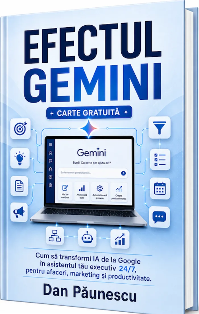 Coperta ediției gratuite Efectul Gemini - 33 de pagini